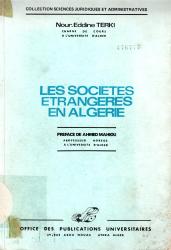 Les sociétés étrangères en Algérie