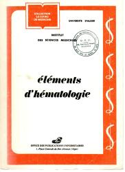 Éléments d'hématologie