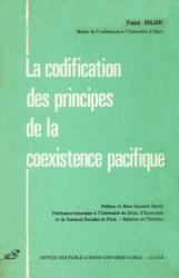 La codification des principes de la coexistence pacifique