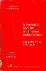 La formation sociale Algérienne pré-coloniale