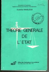 Théorie générale de l'Etat