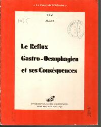 Les reflux gastro-oesophagien et ses conséquences