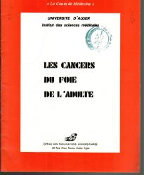 Les cancers du foie de l'adulte