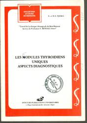 Les modules thyroïdiens uniques aspects diagnostiques