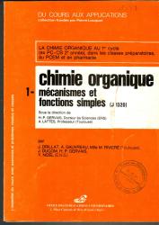 Chimie organique mécanique et fonctions simples