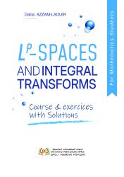 LP -SPACES AND INTEGRAL TRANSFORMS