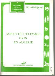 aspect de l'élevage ovin en algérie