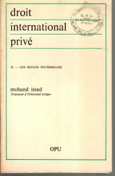 Droit international privé T2- Les règles matérielles.