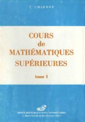 Cours de mathématiques supérieures T1