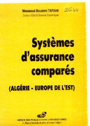 Systèmes d'assurance comparés (Algérie-Europe de l'Est)