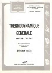 Thermodynamique générale