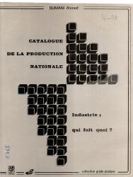 Catalogue de la production nationale