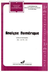 Analyse numérique : cours et problèmes