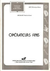Operateurs finis