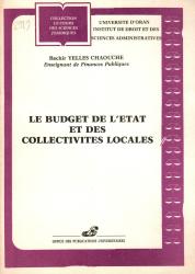 Le budget de l'état et des collectivités locales