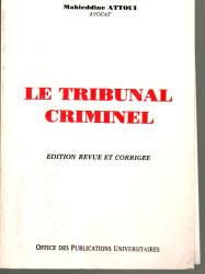 Le tribunal criminel
