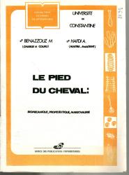 le pied du cheval
