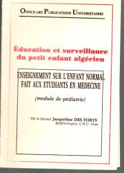 Éducation et surveillance du petit enfant algérien