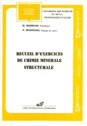 Recueil exercices chimie minérale