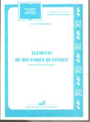 éléments de mécanique quantique