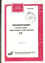 ENDOMORPHISMES