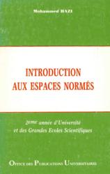 introduction aux espaces normés