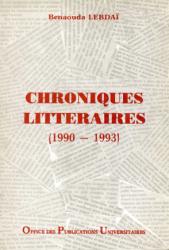Chroniques littéraires (1990 - 1993)