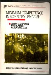 Minimum competence in scientific english