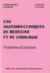 cas anatomo-cliniques de medecine et de chirurgie