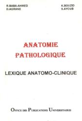 Anatomie pathologique -lexique anatomo-chimique