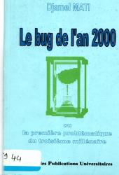 Le bug de l'an 2000 -la première problématique du troisième millénaire -
