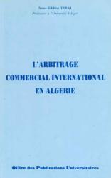 l'arbitrage commercial international en Algérie
