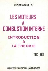 Les moteurs à combustion interne introduction à la théorie TEC 369