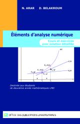 Eléménts d'analyse numérique  cours et exercices avec solution détaillée