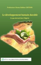 Le développement humain durable - ce que devrait faire l’Algérie-