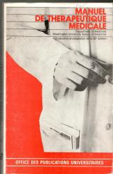 Manuel de thérapeutique médicale