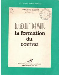 droit civil -la formation du contrat