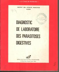 Diagnostic de laboration des parasitoses digestives