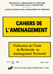 cahiers de l'aménagement n°8 oct-déc 1988