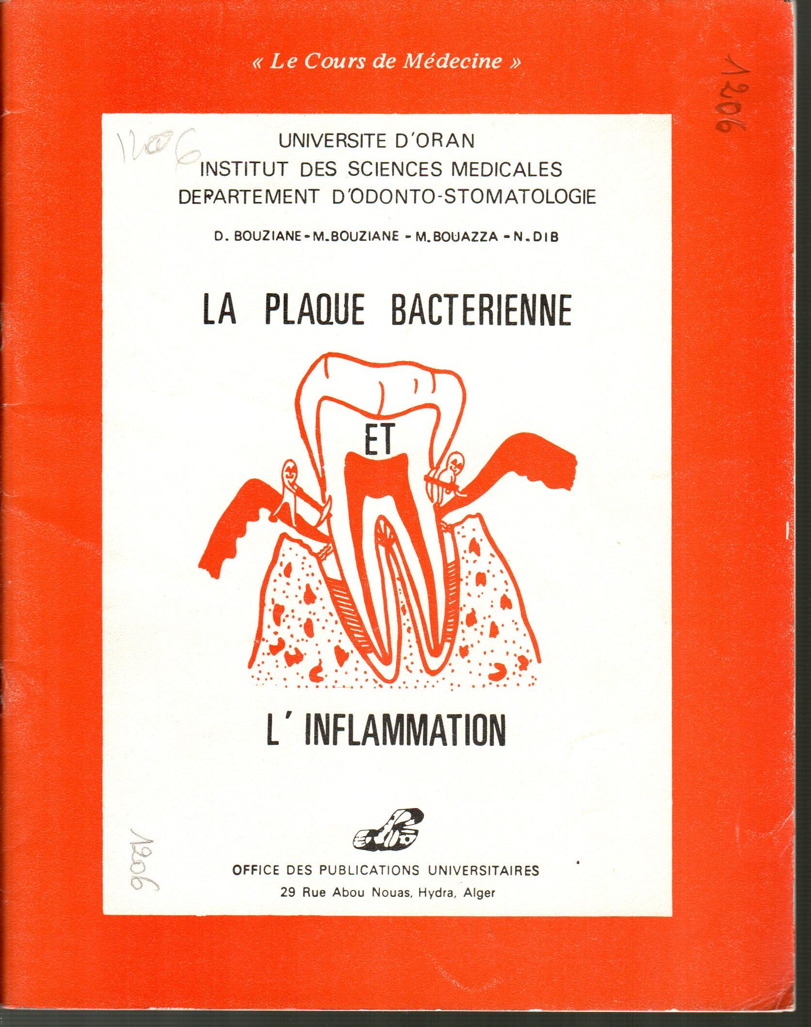 La plaque bactérienne