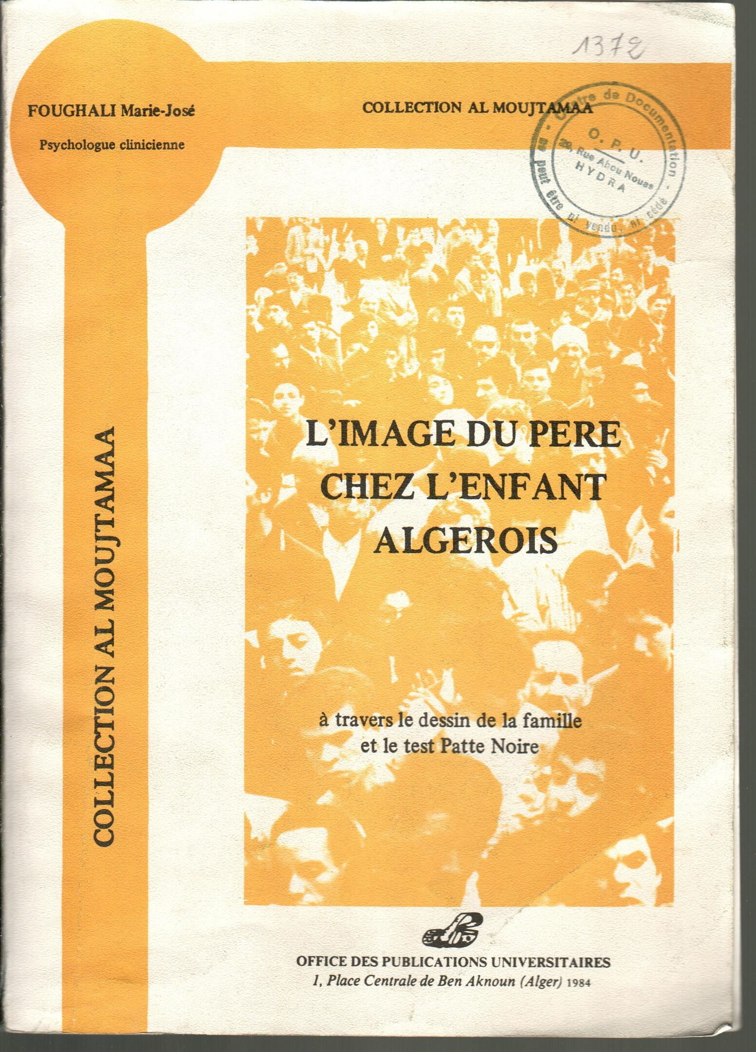 L'IMAGE DU PERE CHEZ L'ENFANT ALGEROIS