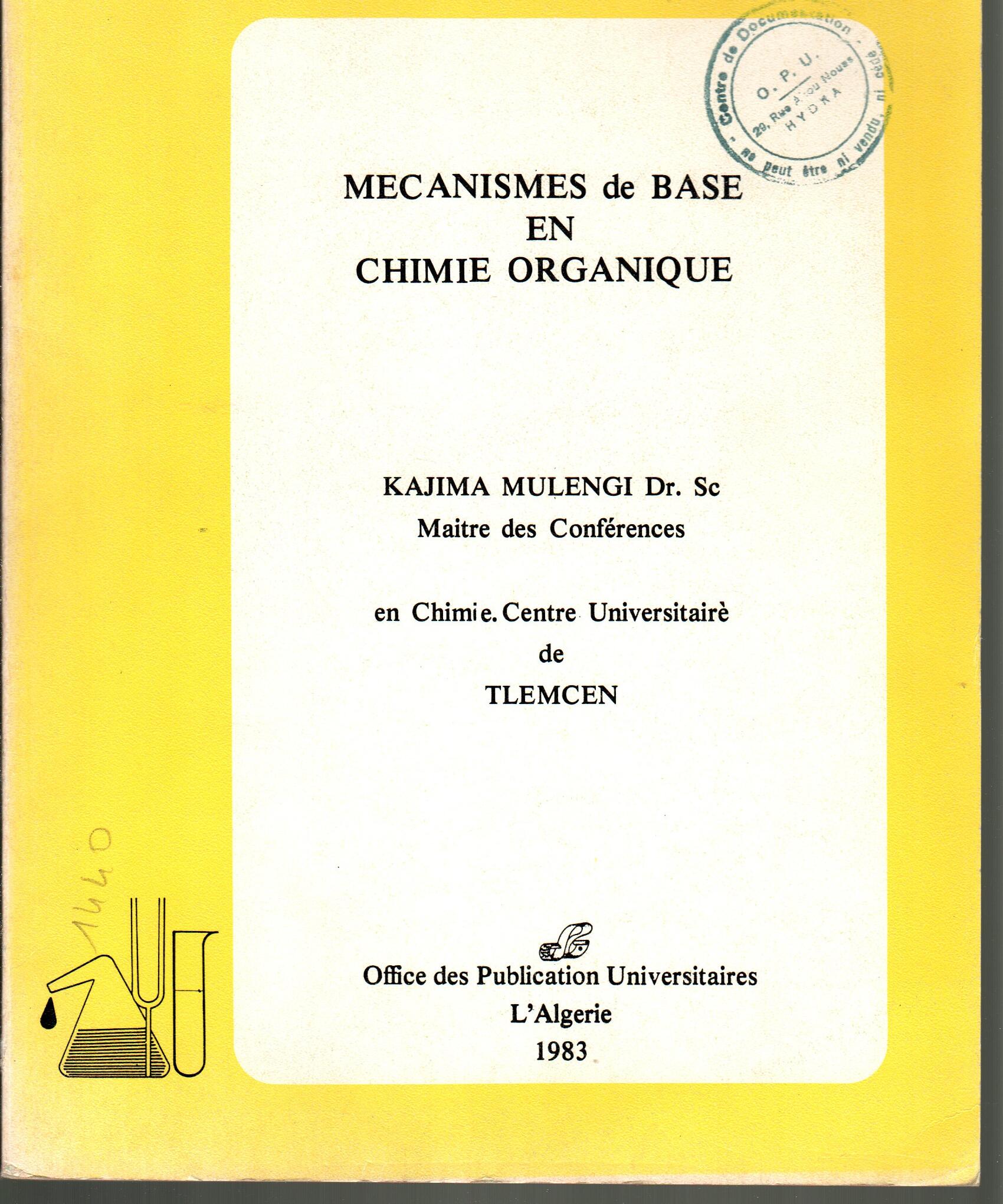 Mécanique de base en chimie organique