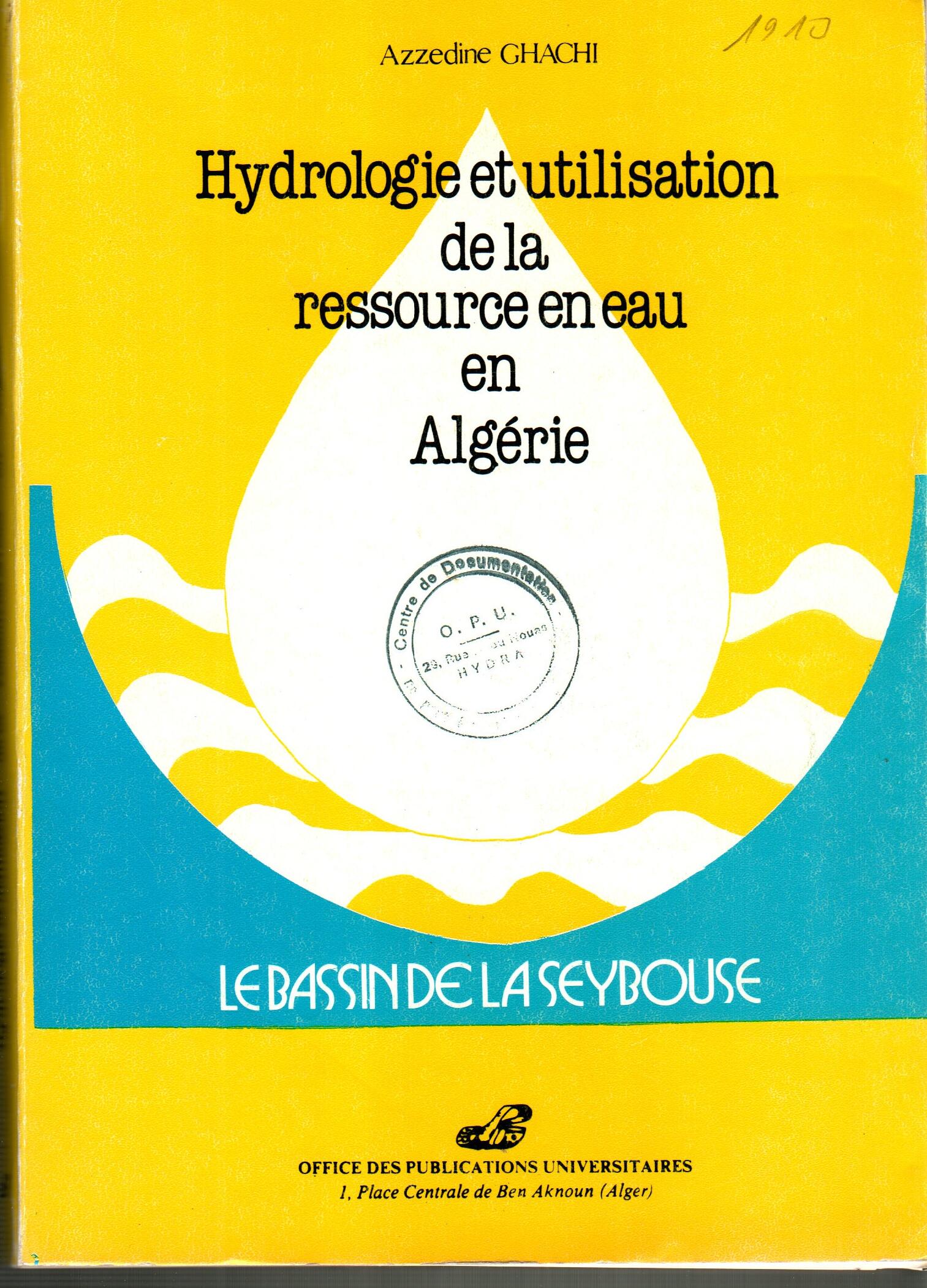 Hydrologie et utilisation de la ressource en eau en Algérie, Seybouse