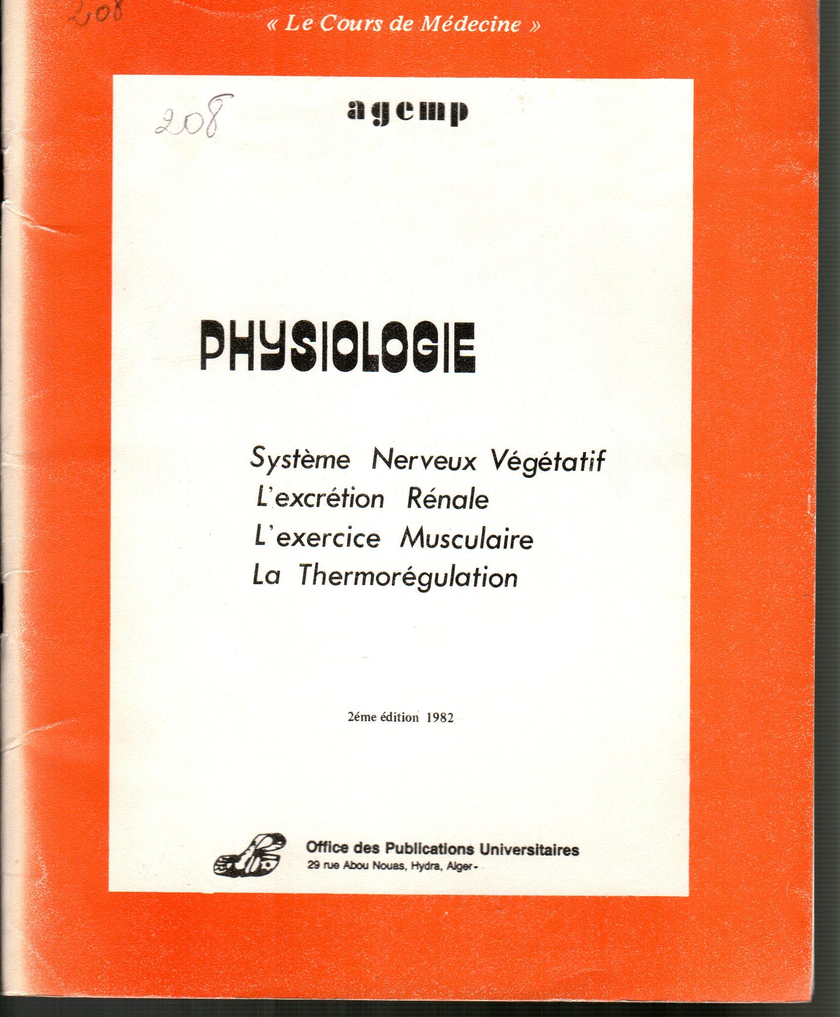 physiologie système nerveux