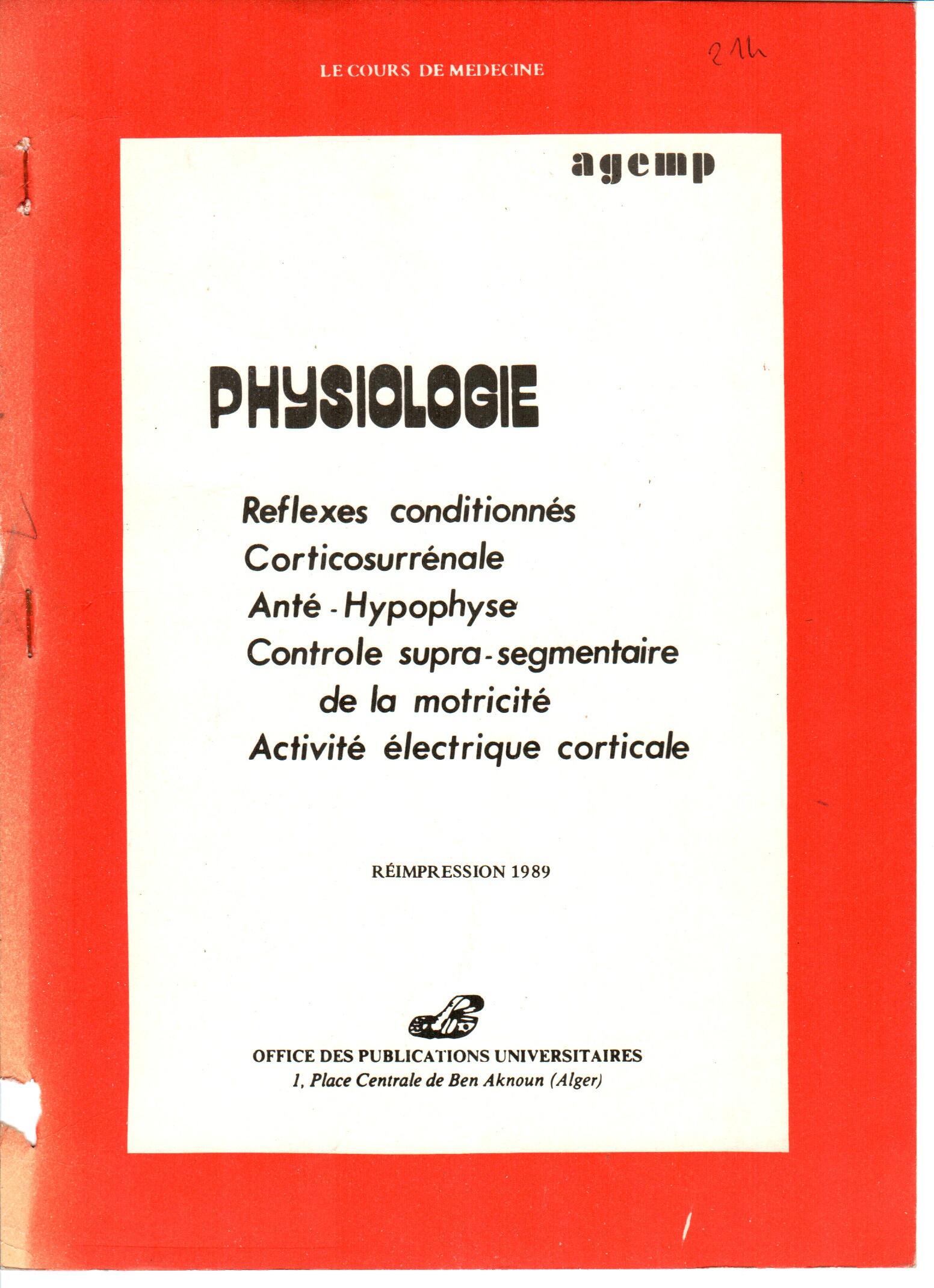physiologie reflexes conditionneles