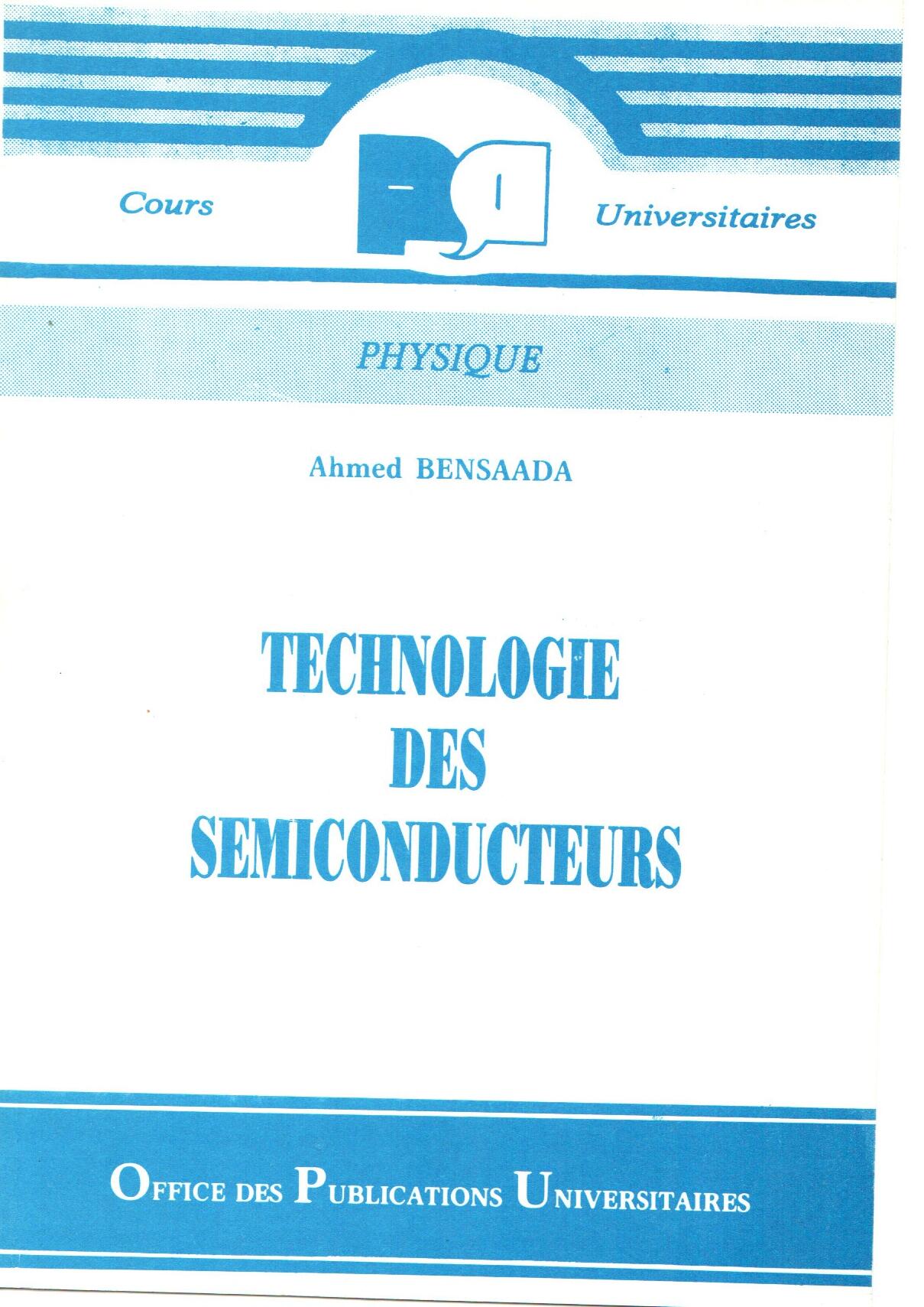 Technologie des semi-conducteurs