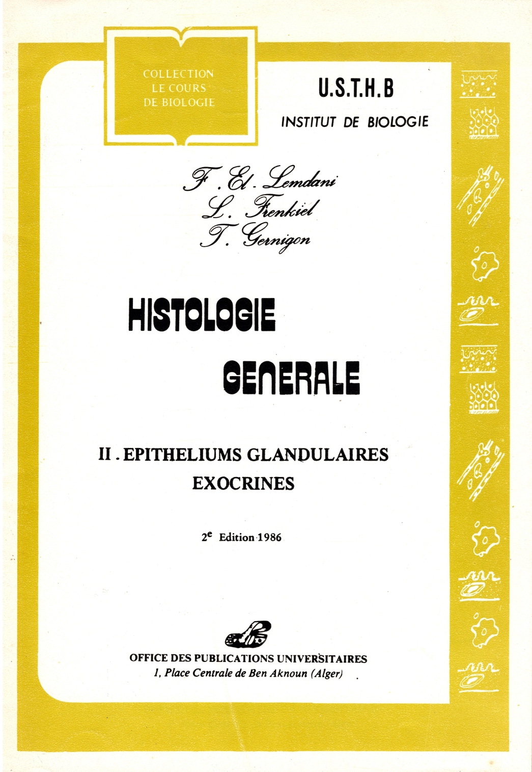 histologie générale 2 -epitheliums gandulaires exocrines