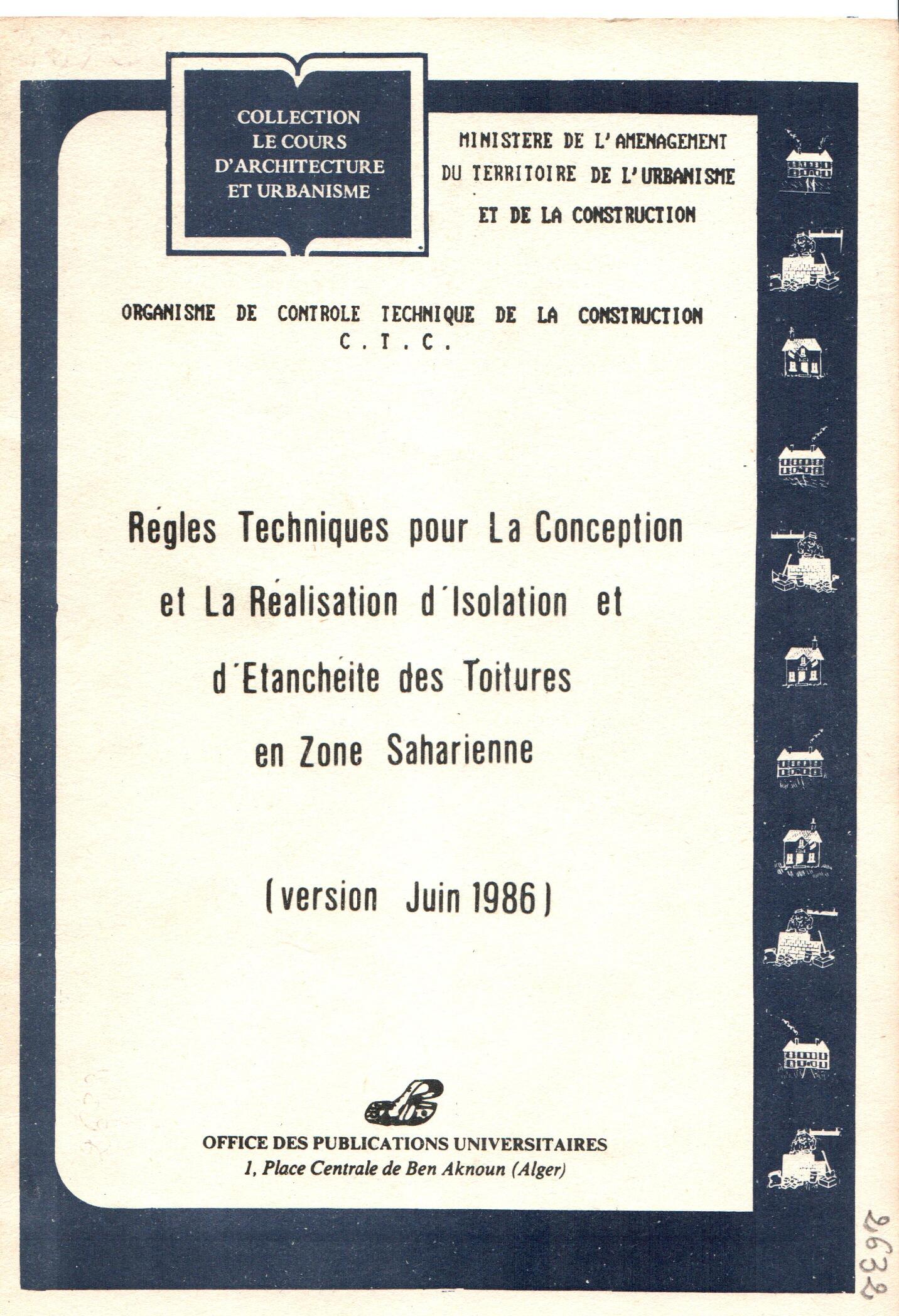 Règles techniques pour la conception