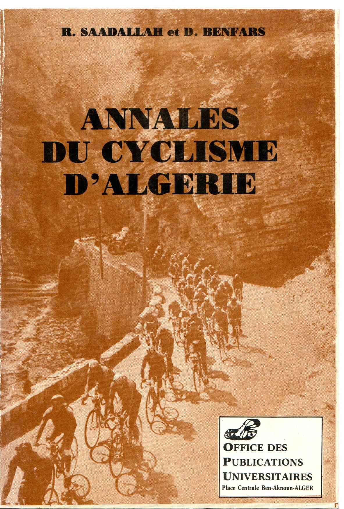 Annales du cyclismes d'algérie