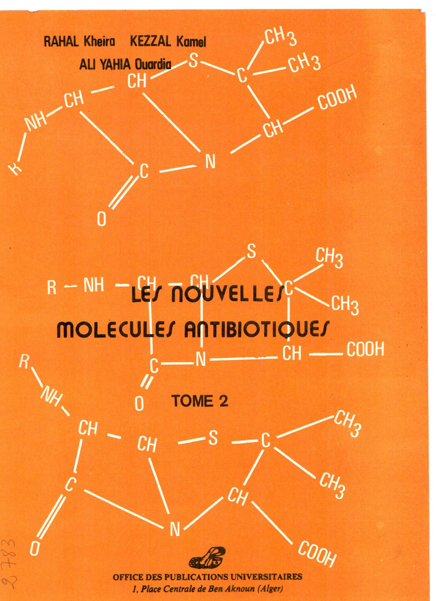Les nouvelles molécules antibiotiques Tome02
